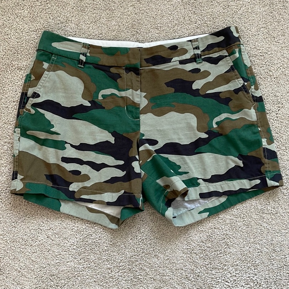 J Crew Camo Shorts